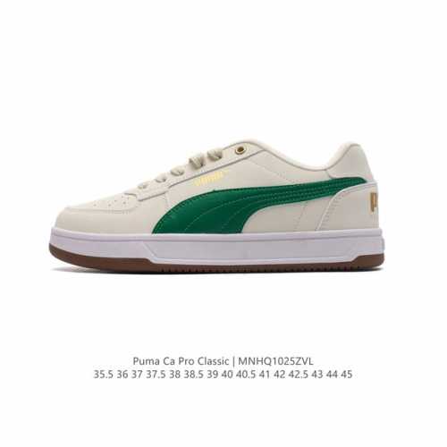 彪马 Puma Ca Pro Classic 百搭单品彪马复古休闲鞋经典男女板鞋，搭配精心设计的配色组合，营造浓郁的复古氛围。鞋面打孔细节,提升穿着时的舒适度。