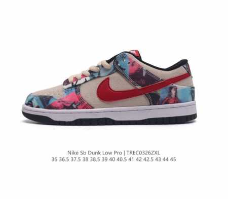 真标 耐克 Nike Sb Dunk Low Pro 男女同款运动鞋复古板鞋 尽情迈步 彰显个性风采 采用天然皮革 经久耐穿 塑就如元年款 Dunk 般的复古质 - 点击图像关闭