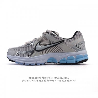 真标 耐克 Nike 耐克夏季 Zoom Vomero 5 运动鞋休闲训练跑步鞋 Nike Zoom Vomero 5 男女子运动鞋妥帖包覆足部 提供透气支撑效