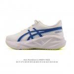 Asics Novablast 5轻量跑鞋 低帮轻量透气缓震休闲运动跑步鞋 Novablast 5 鞋款秉承 Asics 设计理念 尊重日本的“改善”、持续改进