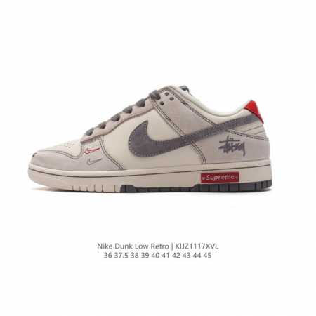 公司级 耐克 Nike Dunk Low 运动鞋复古板鞋 作为 80 年代经典篮球鞋款，起初专为硬木球场打造，后来成为席卷街头的时尚标杆，现以经典细节和复古篮球 - 点击图像关闭