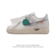 公司级 附赠送logo清洁刷 Af1耐克 Nike Air Force 1 ‘07 Low 空军一号厚底增高百搭休闲运动板鞋 路易威登联名 原楦头原纸板 打造纯