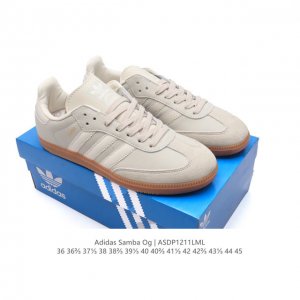 头层福利 阿迪达斯 德训鞋 Adidas Originals Samba Og Shoes 经典运动鞋小白鞋 T头鞋 男女板鞋 彰显休闲摩登风情的时尚经典鞋。它