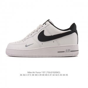 公司级 Af1耐克 Nike Air Force 1 ‘07 Low 空军一号 厚底增高百搭运动板鞋 原楦头原纸板 打造纯正空军版型，专注外贸渠道 全掌内置蜂窝