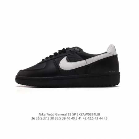 耐克烽火nike Field General 82 Sp 低帮复古篮球鞋 这款专为烤架战士设计的运动鞋采用 1982 年经典的白 红 黑配色，采用皮革和弹道尼龙 - 点击图像关闭