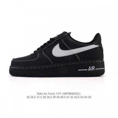 耐克 Nike Air Force 1 '07 Low 空军一号含气垫 小白鞋 2025年 蛇年新款 低帮百搭厚底增高休闲运动板鞋。柔软、弹性十足的缓震性能和出