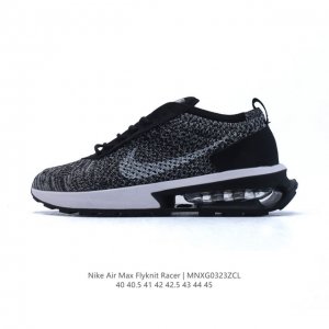 170 耐克(Nike)Airmaxflyknitracer大气垫 透气编织 缓震舒适 男士跑步鞋 春季新款运动休闲鞋 新品推荐｜新派混合体，脚感再升级，上脚嘎