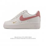 耐克 Nike Air Force 1 '07 Low 空军一号含气垫 小白鞋 低帮百搭厚底增高休闲运动板鞋。柔软、弹性十足的缓震性能和出色的中底设计，横跨复古