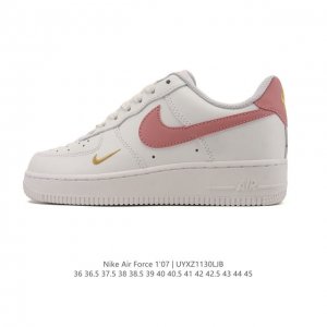 耐克 Nike Air Force 1 '07 Low 空军一号含气垫 小白鞋 低帮百搭厚底增高休闲运动板鞋。柔软、弹性十足的缓震性能和出色的中底设计，横跨复古