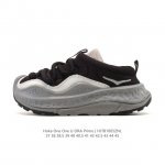 公司级 Hoka One One Ora Primo 一脚蹬男女厚底运动休闲舒缓鞋 包头凉拖鞋 秋冬款Hoka Ora Primo粗鞋带加棉厚底时尚舒适运动拖鞋