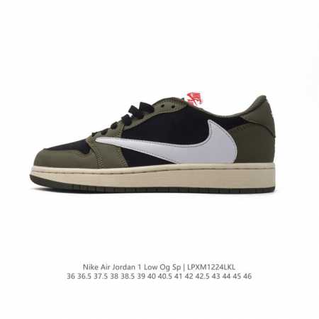 真标 耐克 Nike Air Jordan 1 Low Og Sp Military Blue Aj1乔1倒勾低帮篮球鞋 Aj1 乔丹1代 Aj1 乔1 反向脚 - 点击图像关闭