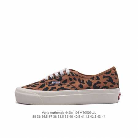 Vans 万斯 男女鞋真标硫化工艺，升级正确原装铝楦数据楦型，精准收腰起翘牛津大底万斯vans Authentic Era 44 Dx 高端系列低帮系带复古帆布 - 点击图像关闭