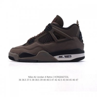 公司级 耐克 Nike Air Jordan 4 Retro Og迈克尔 乔丹Aj4代乔4 中帮复古休闲运动文化篮球鞋。秉承轻量化的速度型篮球鞋设计思想完成设计