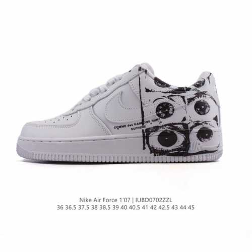 耐克 Nike Air Force 1 '07 Low 2025新年新款 蛇年限定 空军一号含气垫 小白鞋 低帮百搭厚底增高休闲运动板鞋。柔软、弹性十足的缓震性