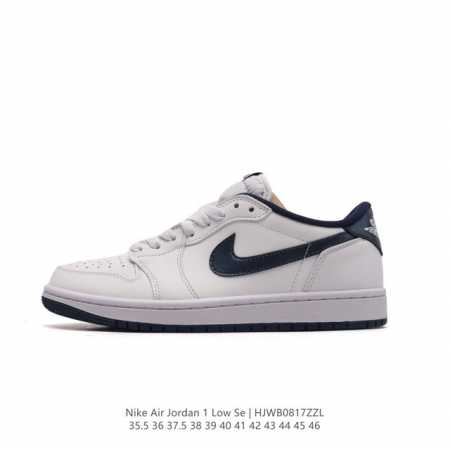 特价 耐克 乔丹air Jordan 1 Low Aj1 乔1 乔丹1代aj1 低帮复古文化休闲运动篮球鞋。从 5 年面世的元年款汲取设计灵感，采用简洁大方的经 - 点击图像关闭