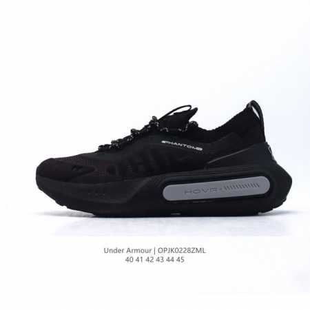 公司级 Under Armour 安德玛运动舒适男士运动老爹鞋 透气网织物减震防滑耐磨 低帮休闲运动跑步鞋。 货号: 3024894-002 尺码: 40-45 - 点击图像关闭