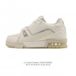 公司级 头层皮带芯片 路易威登 Louis Vuitton Lv路易威登板鞋 时尚运动鞋潮厚底增高男女鞋。舒适防滑底和百搭性霸屏整个时尚娱乐圈，细节调整完美主义