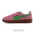彪马Puma Palermo Og 防滑耐磨低帮德训板鞋 女运动鞋，Army Trainer Og休闲鞋沿用德训鞋经典外观 鞋身和鞋舌分别添加了品牌标志性 Lo