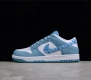 Nk Dunk Low Green blue paisley 蓝绿色佩斯利 SB扣碎篮板时尚休闲板鞋 DH4401-101 36-47.5 鞋款采用白色皮革鞋
