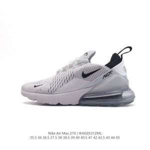 耐克 Nike Air Max 270 后半掌气垫缓震运动鞋时尚男女士跑步鞋 。作为 Nike 休闲型 Air Max 鞋款，Nike Air Max 270