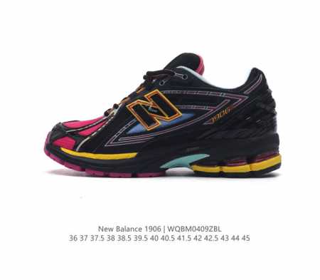 新百伦 New Balance M1906系列 复古运动鞋单品宝藏老爹鞋款。作为nb最经典的档案鞋型之一，与2002一样，1906有着nb最成熟的技术加持和复古 - 点击图像关闭