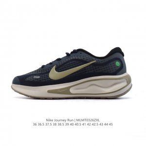 160 耐克 Nike Journey Run 男女子透气公路运动跑步鞋 厚底增高老爹鞋 搭载柔软厚实的 Comfiride 泡绵缓震配置，助你征服充满挑战的路
