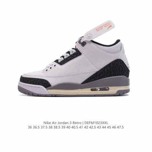 公司级 耐克 乔丹 AJ3 耐克 Nike Air Jordan 3 Retro SE 乔3 复刻篮球鞋 乔丹3代 三代 男女子运动鞋，作为 AJ 系列中广受认