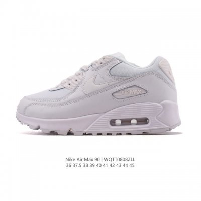 Nike耐克运动鞋 Air Max 90 健身运动跑鞋休闲鞋 复古风十足！Air Max 90 作为 Nike 旗下最经典的鞋型之一，凭借着百搭的造型，获得众多