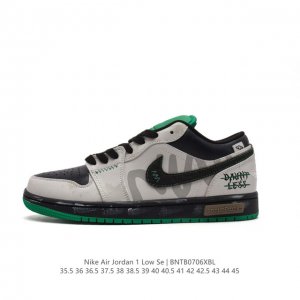 真标性比价新配色出货Air Jordan 1 Low Panda 低帮 熊猫 AJ1 乔丹1代 aj1 乔1 低邦乔丹篮球鞋系列 鞋身采用灰色打造鞋身框架，辅以