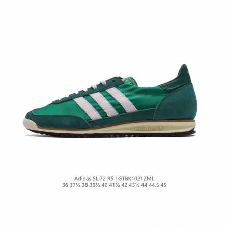 顶级纯原版本 阿迪达斯Adidas SL 72 SHOES 经典复古薄底运动鞋 T头鞋 三叶草复古休闲跑步鞋休闲运动鞋 这款经典运动鞋携复古型格，来访你的活力日 - 点击图像关闭