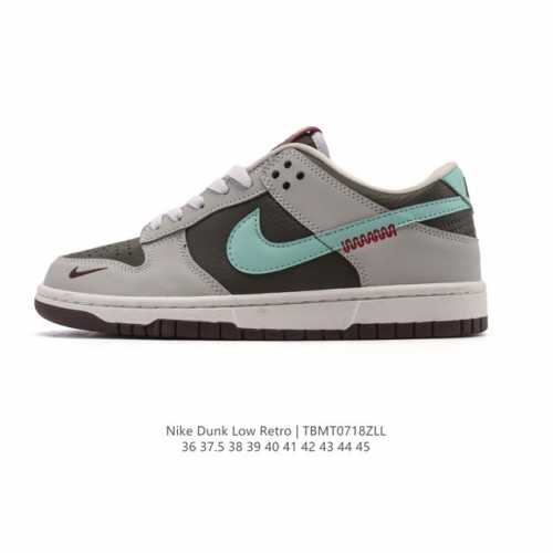 真标 耐克Nike Dunk Low 板鞋 Sb系列经典百搭休闲运动板鞋，加厚鞋舌的填充，使舒适性大大提升，同时也更方便穿脱中底部分则加入了脚感柔软舒适Zoom