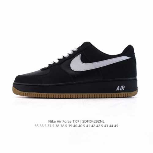 公司级 耐克 Nike Air Force 1 '07 Low 空军一号含气垫 小白鞋 2025年 蛇年新款 低帮百搭厚底增高休闲运动板鞋。柔软、弹性十足的缓震