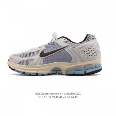 Nike 耐克夏季 Zoom Vomero 5 运动鞋休闲训练跑步鞋。Nike Zoom Vomero 5 男女子运动鞋妥帖包覆足部，提供透气支撑效果。耐穿材料