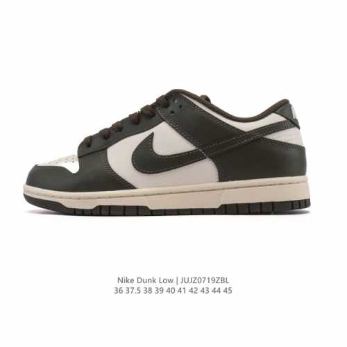 耐克 Nike Sb Dunk Low Pro 男女同款运动鞋复古板鞋。采用柔软皮革鞋面，经久耐穿，塑就如元年款 Dunk 般的复古质感。鞋头透气孔，搭配鞋口和