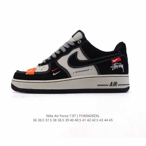 耐克 Nike Air Force 1 '07 Low 空军一号含气垫 小白鞋 2025年 蛇年新款 低帮百搭厚底增高休闲运动板鞋。柔软、弹性十足的缓震性能和出