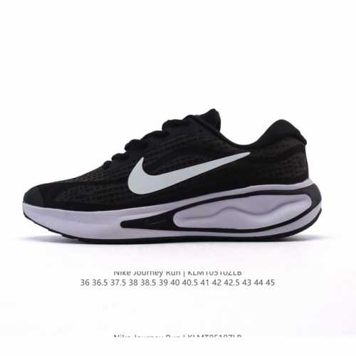 耐克 Nike Journey Run 男女子透气公路运动跑步鞋 厚底增高老爹鞋 搭载柔软厚实的 Comfiride 泡绵缓震配置，助你征服充满挑战的路面，大步