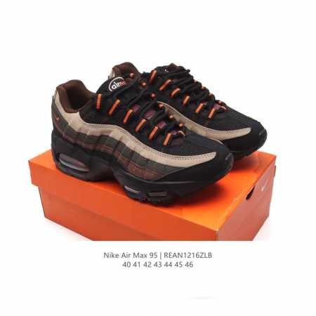 Nike 耐克 Air Max 95 潮流百搭 气垫缓震慢跑鞋 休闲防滑运动鞋！Nike耐克跑步鞋经典透气舒适运动鞋休闲鞋。为了迎接今年的世界地球日，Nike - 点击图像关闭