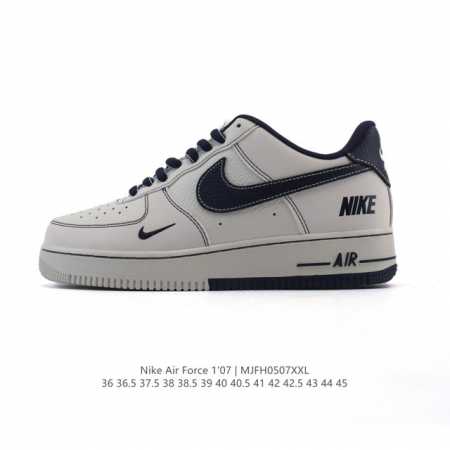 公司级 Af1耐克 Nike Air Force 1 ‘07 Low 空军一号 小白鞋 厚底增高百搭运动板鞋 原楦头原纸板 打造纯正空军版型，专注外贸渠道 全掌 - 点击图像关闭