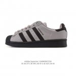 阿迪达斯 Adidas Superstar 2025年新款鞋子 经典贝壳头系列 新款休闲板鞋潮流男女士运动鞋 。鞋面皮革拼接材质 标志性的贝壳鞋头，简约的线条。