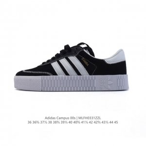 Adidas阿迪达斯.三叶草Campus 00S 面包鞋复古休闲板鞋。千禧回潮！Adidas Campus 00S 经典再现！面包化的Campus鞋款在今年受到