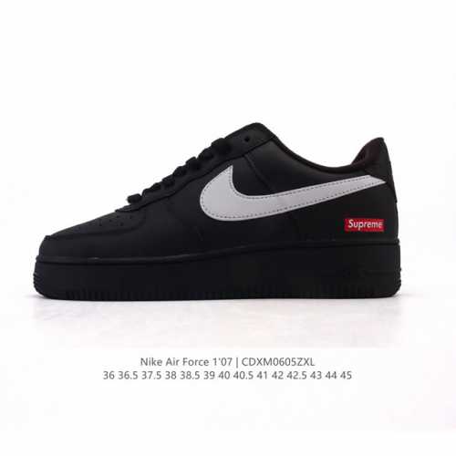 耐克 Nike Air Force 1 '07 Low 空军一号含气垫 小白鞋 2025年 蛇年新款 低帮百搭厚底增高休闲运动板鞋。柔软、弹性十足的缓震性能和出
