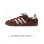 特价 阿迪达斯 德训鞋 经典复古低帮休闲运动慢跑鞋wales Bonner X Adidas 2024 全新秋冬系列联名鞋款 经典运动板鞋。该鞋超大鞋舌采用皮革