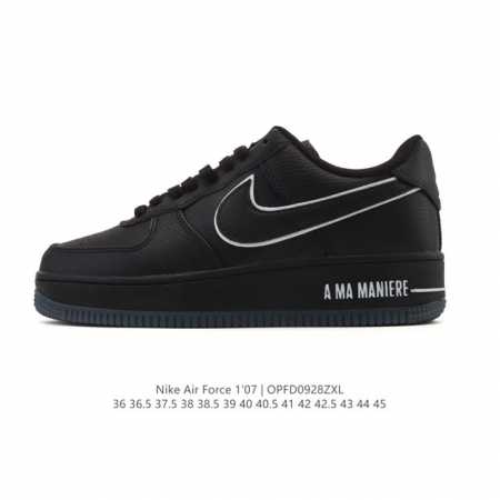 耐克 Nike Air Force 1 '07 空军一号含气垫 小白鞋 低帮百搭厚底增高休闲运动板鞋。柔软、弹性十足的缓震性能和出色的中底设计，横跨复古与现代的 - 点击图像关闭