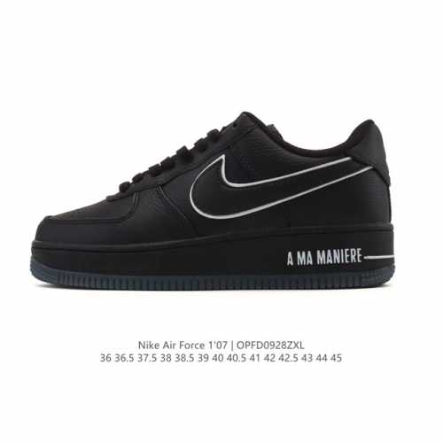 耐克 Nike Air Force 1 '07 空军一号含气垫 小白鞋 低帮百搭厚底增高休闲运动板鞋。柔软、弹性十足的缓震性能和出色的中底设计，横跨复古与现代的