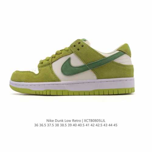 真标 耐克 Nike Sb Dunk Low Pro 男款运动鞋复古板鞋。采用柔软皮革鞋面，经久耐穿，塑就如元年款 Dunk 般的复古质感。鞋头透气孔，搭配鞋口