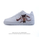 140 耐克Nike Air Force 1 Low 空军一号 Af1 2025年新款 小白鞋 哪吒之魔童降世 低帮百搭厚底增高休闲运动板鞋。柔软、弹性十足的缓