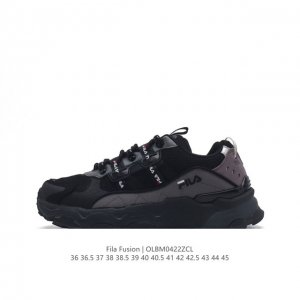 Fila Fusion 意大利百年经典运动品牌，网红单品 小红书推荐爆款 Fila斐乐火星鞋新款复古百搭运动鞋斐乐潮牌文化篮球鞋 街头风运动鞋老爹鞋厚底跑步鞋跑