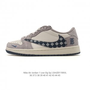 公司级 耐克 Nike Air Jordan 1 Low Og Sp Military Blue Aj1乔1倒勾 2026年新款低帮篮球鞋 Aj1 乔丹1代 A