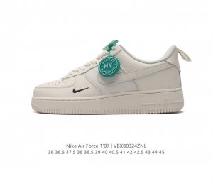 公司级 附赠送logo清洁刷 Af1耐克 Nike Air Force 1 07 Low 空军一号 原楦头原纸板 打造纯正空军版型 专注外贸渠道 全掌内置蜂窝气