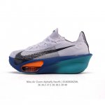 公司级 耐克 Nike Air Zoom Alphafly Next% 马拉松 原标原盒真碳纤维 真Zoom X 气垫正确版型！鞋面采用更轻质更透气的 Atom